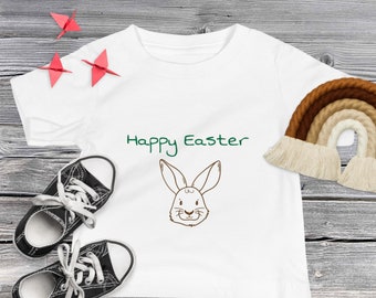 Baby Jersey Short Sleeve Easter Tee, Baby Easter T-Shirt