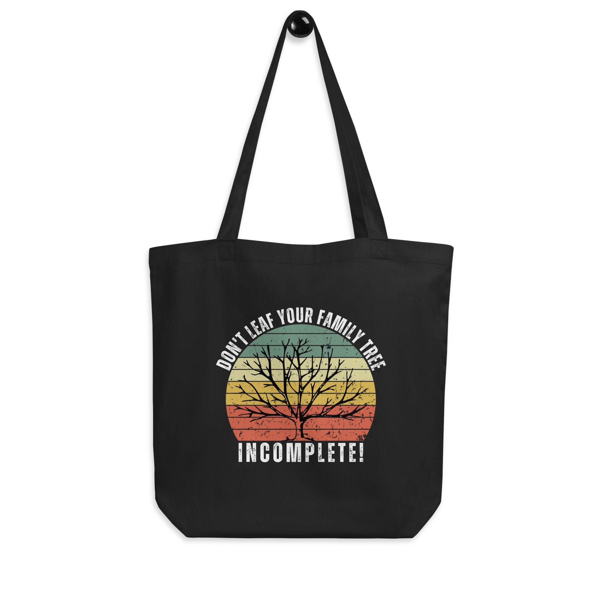 Don't Leaf Your Family Tree Incomplete Eco Tote Bag - Etsy