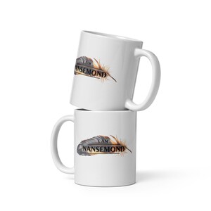 I Am Nansemond White glossy mug