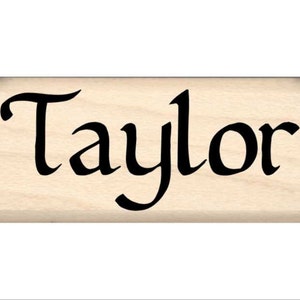 Name Rubber Stamp for Kids Isaac