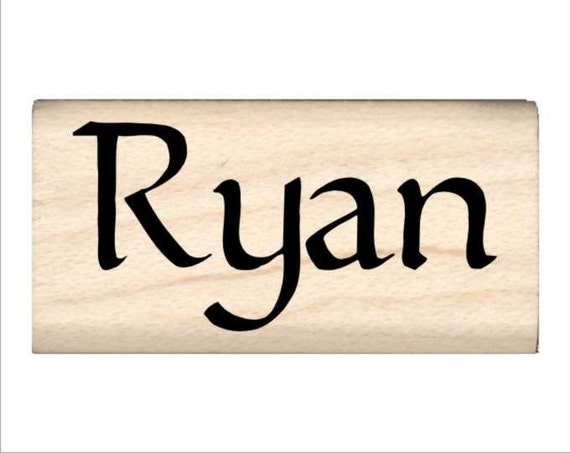Name Rubber Stamp for Kids Isaac