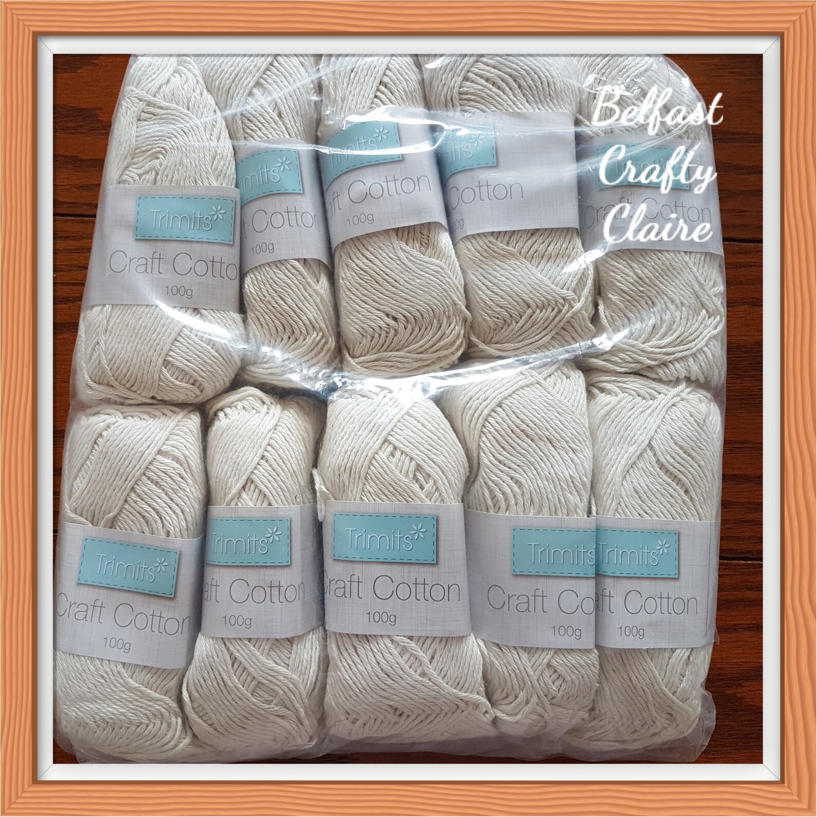 TRIMITS CRAFT COTTON Dishcloth Yarn 10 x 100g Ball Etsy