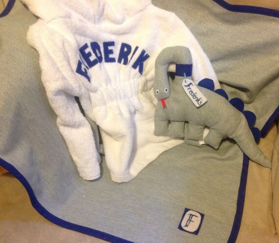 baby dinosaur dressing gown