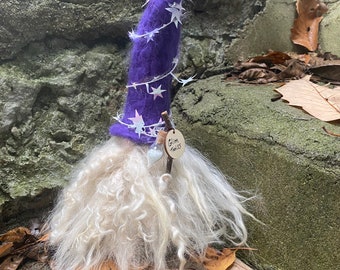 GlimTwiss, needle felted gnome