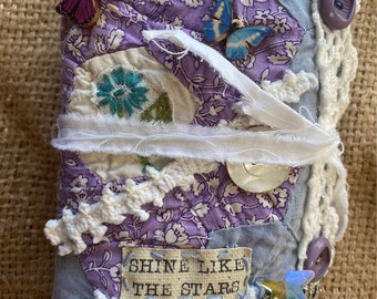 Slow Stitched Handmade Needle Book