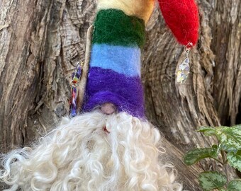 Bimpni…..needle felted gnome