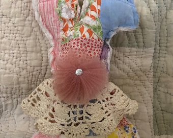 Handmade Quilted Spring Bunny