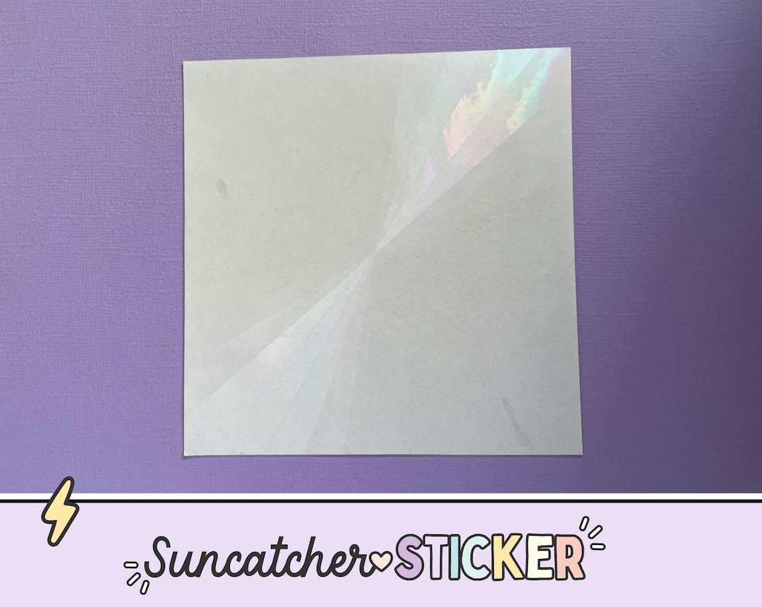 Lightcatcher Sticker Rainbow Prism Suncatcher Sticker | Light Catching Window Decal - Etsy