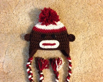 Crocheted Sock Monkey