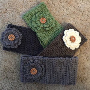 Flower Ear Warmer