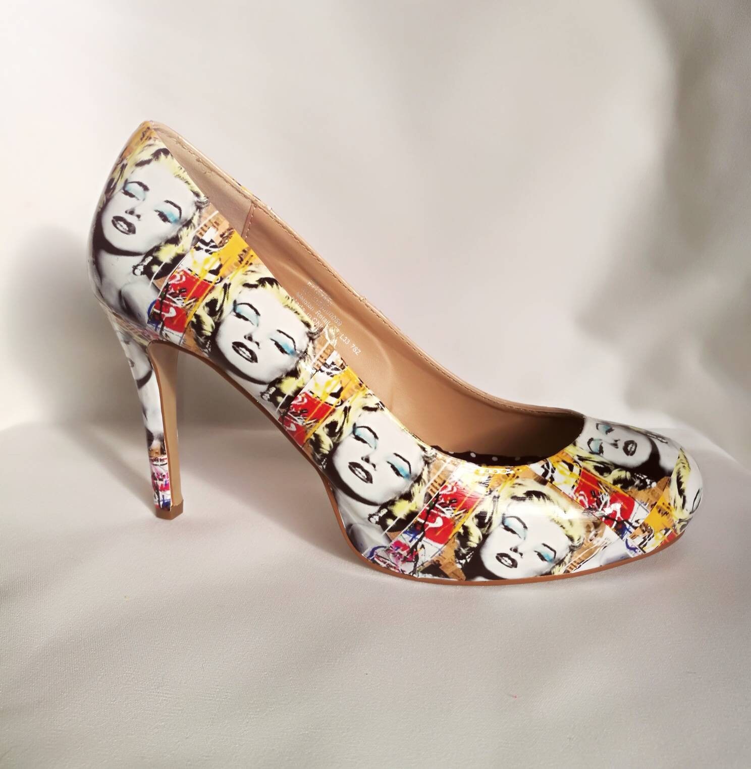 Custom High Heels for Women in Yellow 