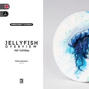 Jellyfish embroidery tutorial PDF ENG