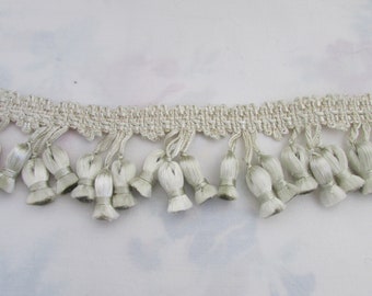 Antique Metal Lace Trim Scalloped PASSEMENTERIE Trim Vintage Fabric Trim Clothing Millinery Sewing Dark Gold Pointed Scallop 12 x 36