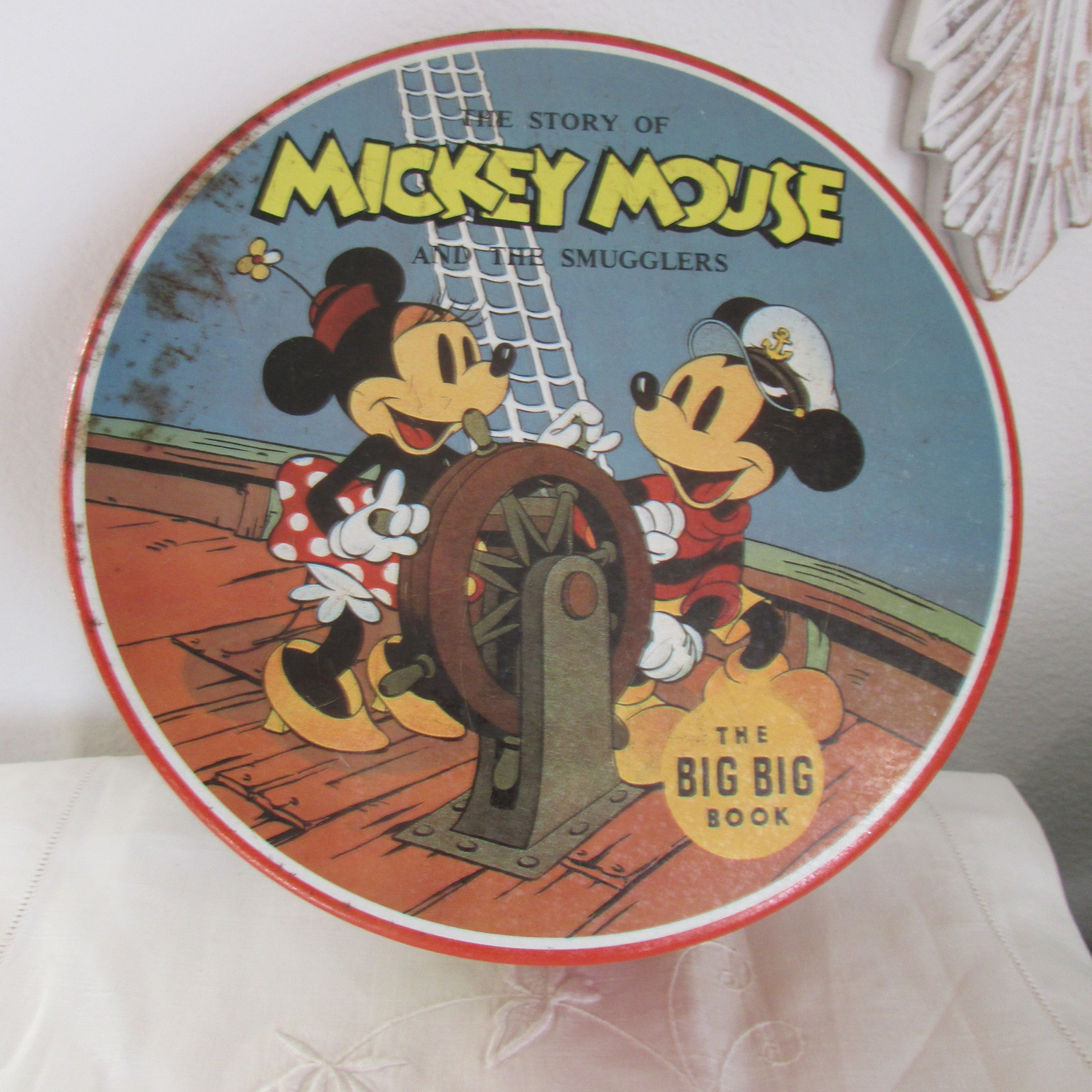 Vintage Mickey Mouse Photo Album 80s 90s Disney Collectible Photo