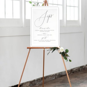 PRINTED Wedding Bar Menu Sign Weeding bar sign Bar Menu image 2