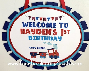 Train Party Sign/Train Birthday Sign/Train Birthday Party Sign/Train Table Sign/Train Table Decor/Train Party Decor