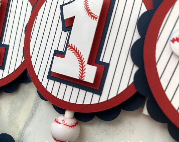 Featured listing image: Baseball Party Cupcake Toppers/Rookie of the year cupcake topper/Baseball birthday cupcake toppers/Baseball 1st birthday/Baseball Cupcake