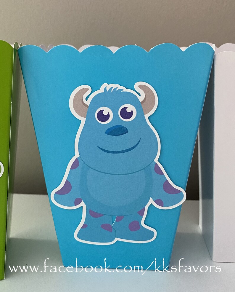 Monsters Inc. Treat Boxes/monsters Inc. Favor Boxes/monsters | Etsy