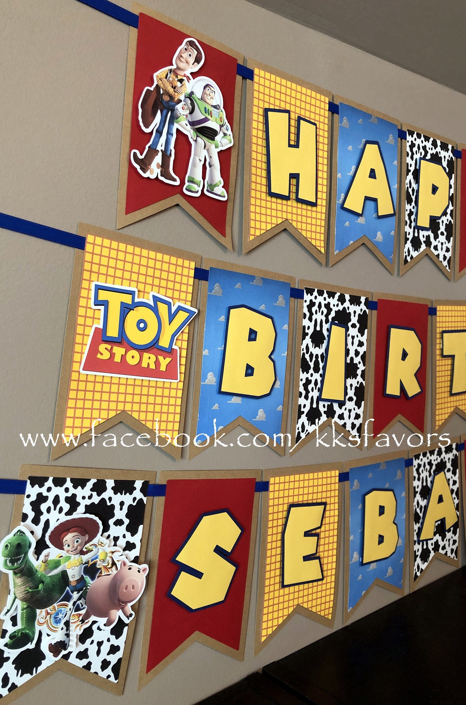 Toy Story Birthday Party Banner/toy Story Birthday Banner/toy Etsy