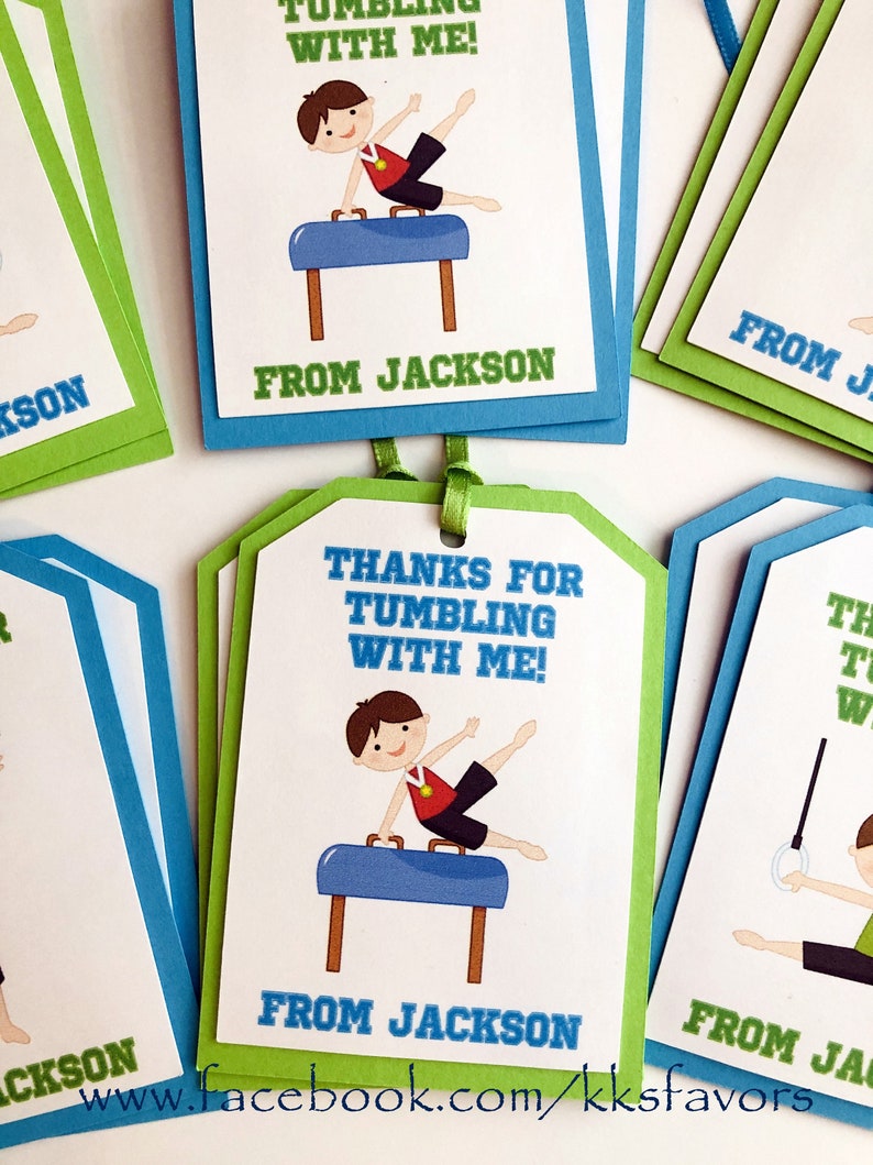 Boys Gymnastics Party/boys Gymnast Party/boys Tumbling - Etsy