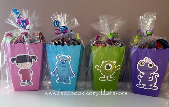 Monsters Inc. Treat Boxes/monsters Inc. Favor Boxes/monsters - Etsy