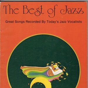 Best of Jazz Music as recorded by Jazz Vocalists- Piano Vocal and Guitar 1977c NMint vintage -128 pgs 48 sngs, Cab Driver, He Ain't Heavy++