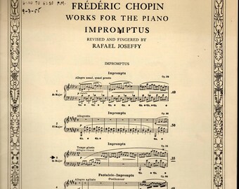 Chopin Miscellaneous Compositions for the Piano Volume 36 - G
