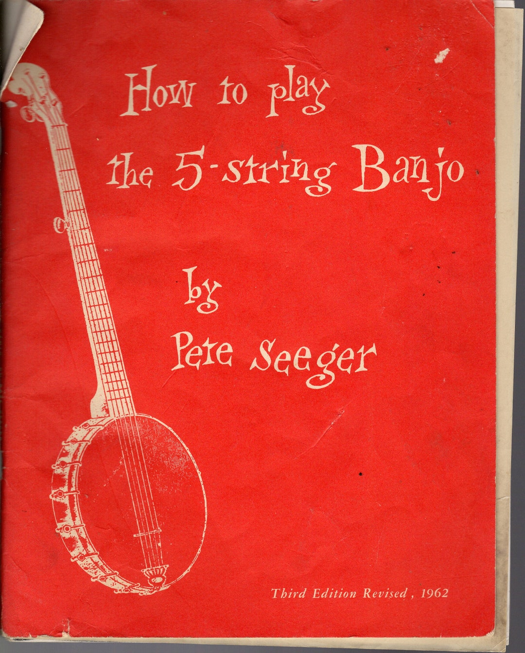 How To Play 5 String Banjo By Pete Seeger 1962 74 Pages Chord Positions 