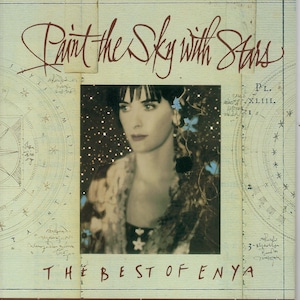 Enya - Paint the Sky With Stars - Best of Enya -1990's 16 songs 74 pgs - near mint- titles in 2nd pic