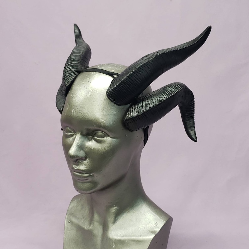 Double Demon Horns Etsy Australia