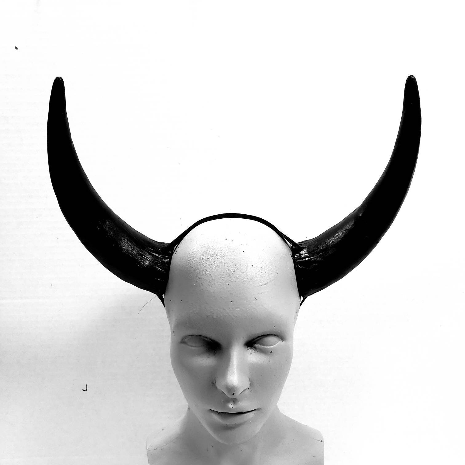 Large Devil Horns Etsy