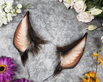 Large Bat Ears (55 Color Options!)