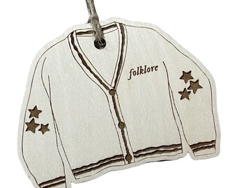 taylor swift cardigan etsy Taylor Swift cardigan folklore dangle 
