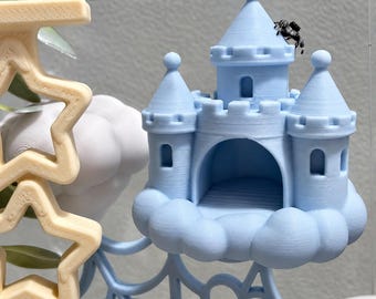 Jumping Spider Hide | Cloud Castle Magnetic Hide | Enclosure Decor