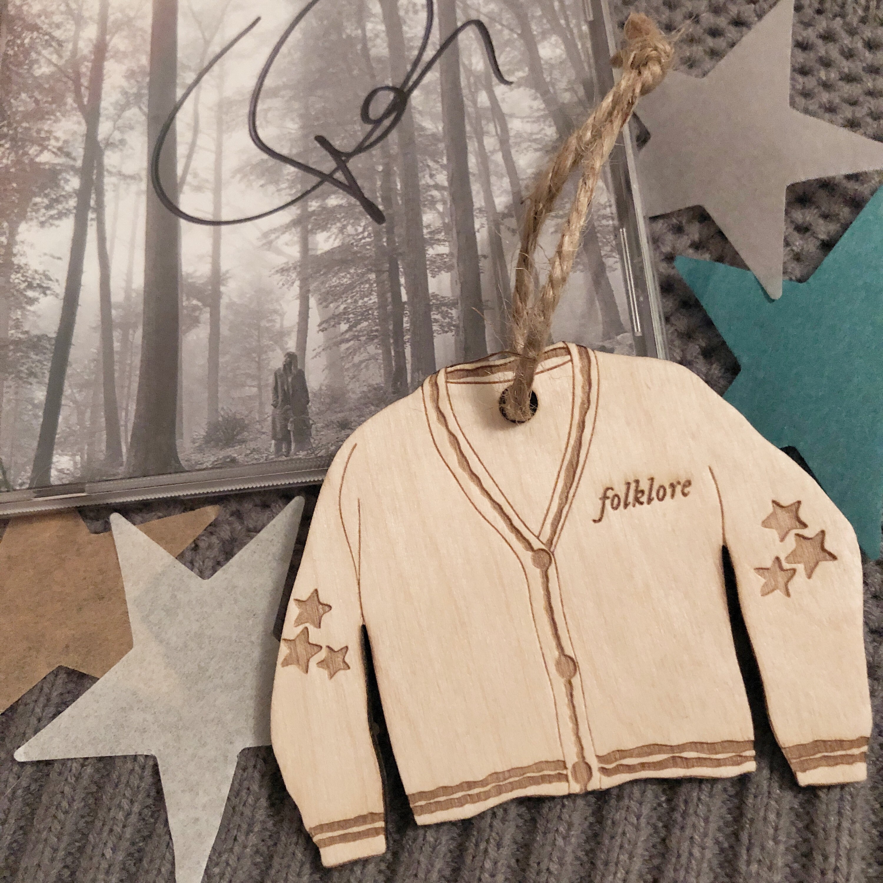 Folklore Cardigan Ornament Taylor Swift Folklore Cardigan | Etsy