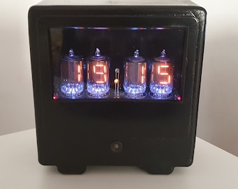 Electronic Clock  "Apollo" with 4 pcs. of Numitron Tubes (Nixie Era)