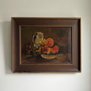 Oil Still Life Painting on Canvas