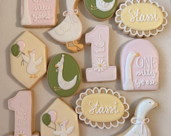 One Silly Goose Sugar Cookies