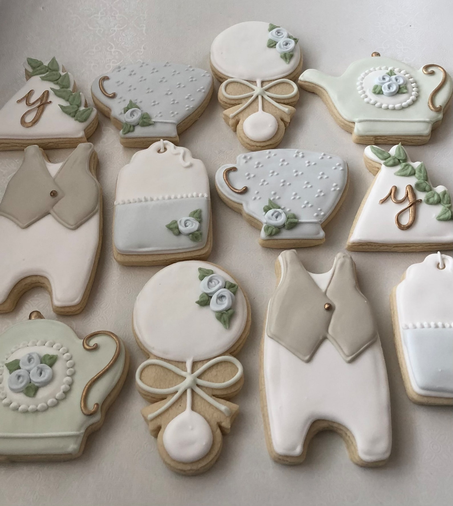 Boy Tea Party Baby Shower Tea Time Shower Tea Pot and Tea Etsy