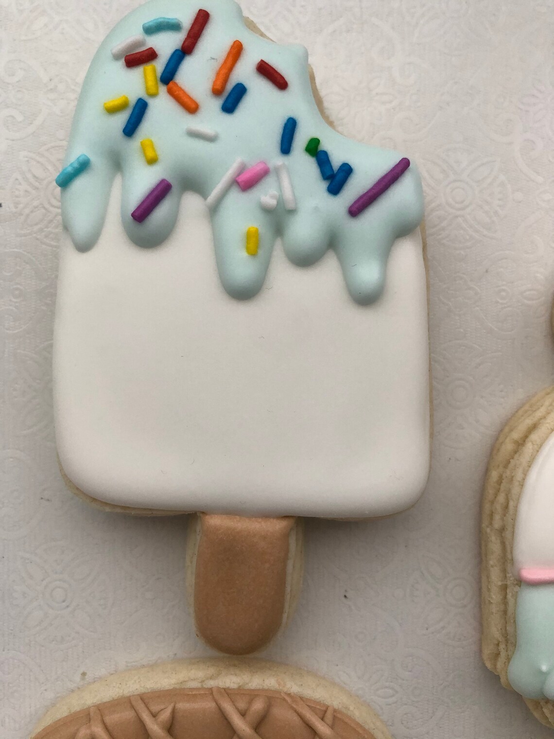 Ice Cream themed cookies 1st birthday ice cream 2nd Etsy
