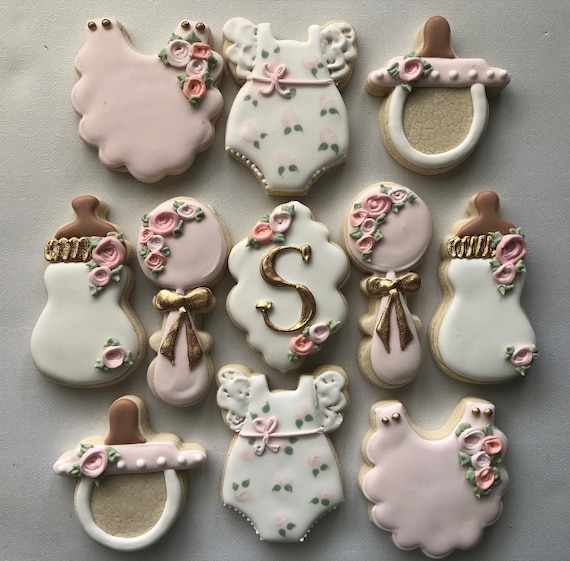 Baby shower sale biscuits