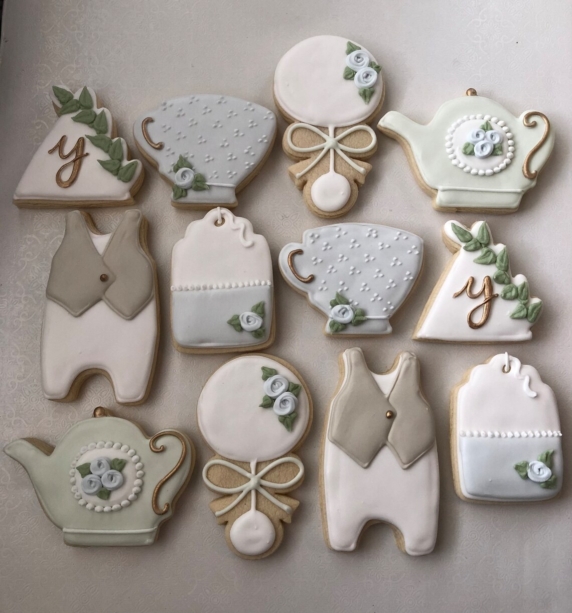 Boy Tea Party Baby Shower Tea Time Shower Tea Pot and Tea Etsy