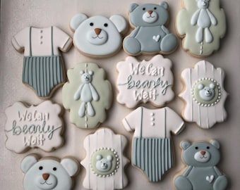 Teddy Bear Sugar Cookies