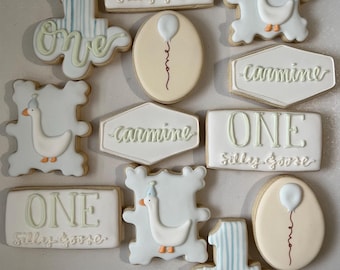 One Silly Goose Sugar Cookies
