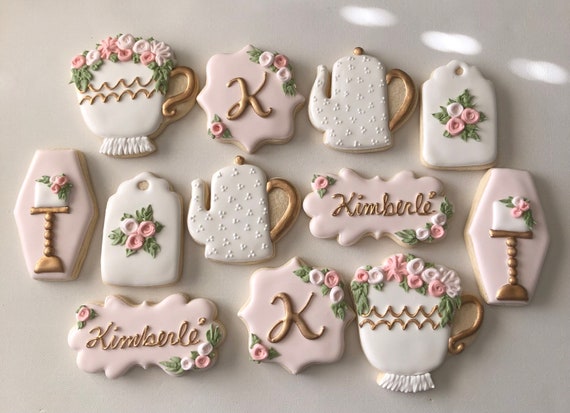Tea Party Sugar Cookies, Tea Time Cookies, Tea Party Birthday, Tea Pot and  Tea Cup - Etsy Norway