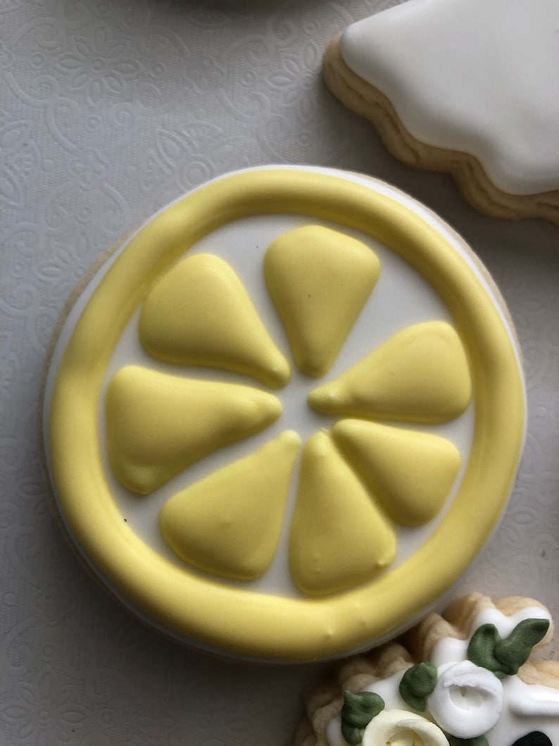 Lemon Themed Bridal shower sugar cookies, My main squeeze sugar cookies, engagement party sugar cookies, bridal shower favors, wedding image 7