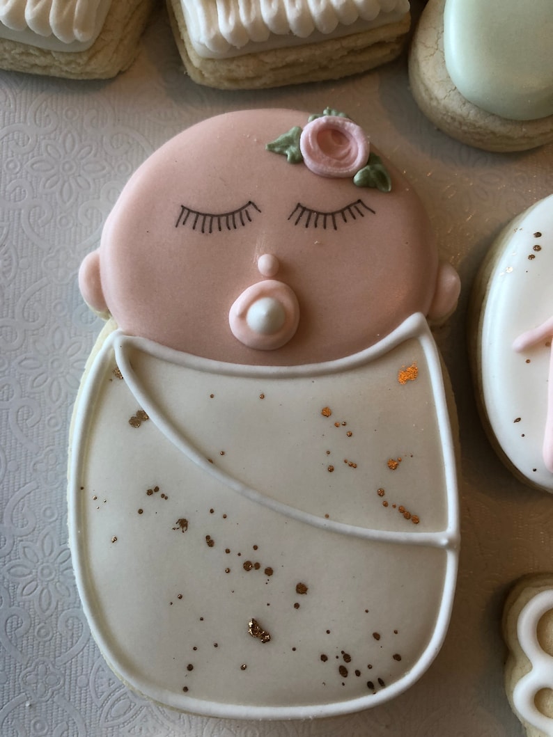 Boho Chic Baby Shower Sugar Cookies Boho Chic Baby Shower Etsy