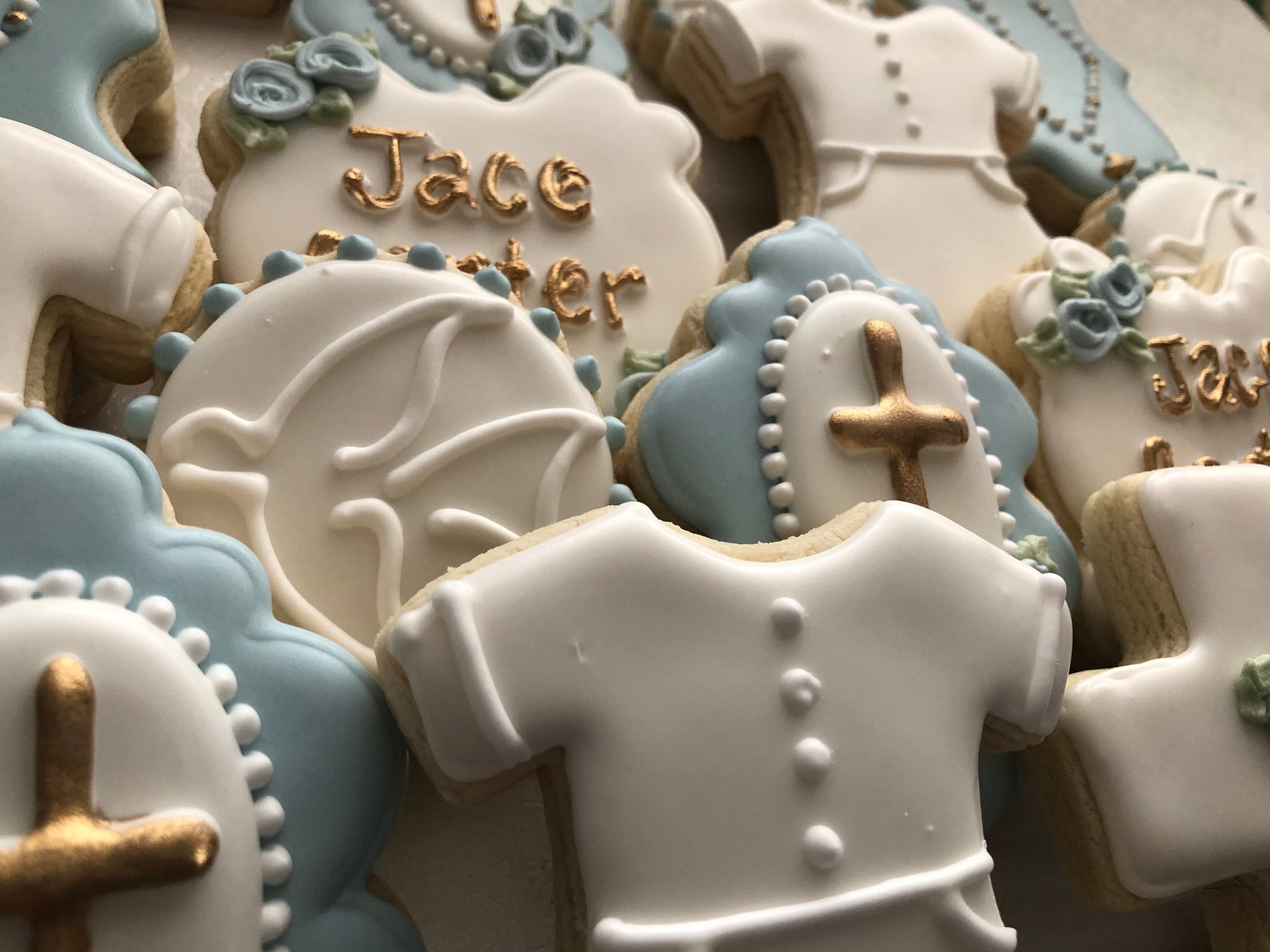 Baptism Sugar Cookies Christening Sugar Cookies religious Etsy