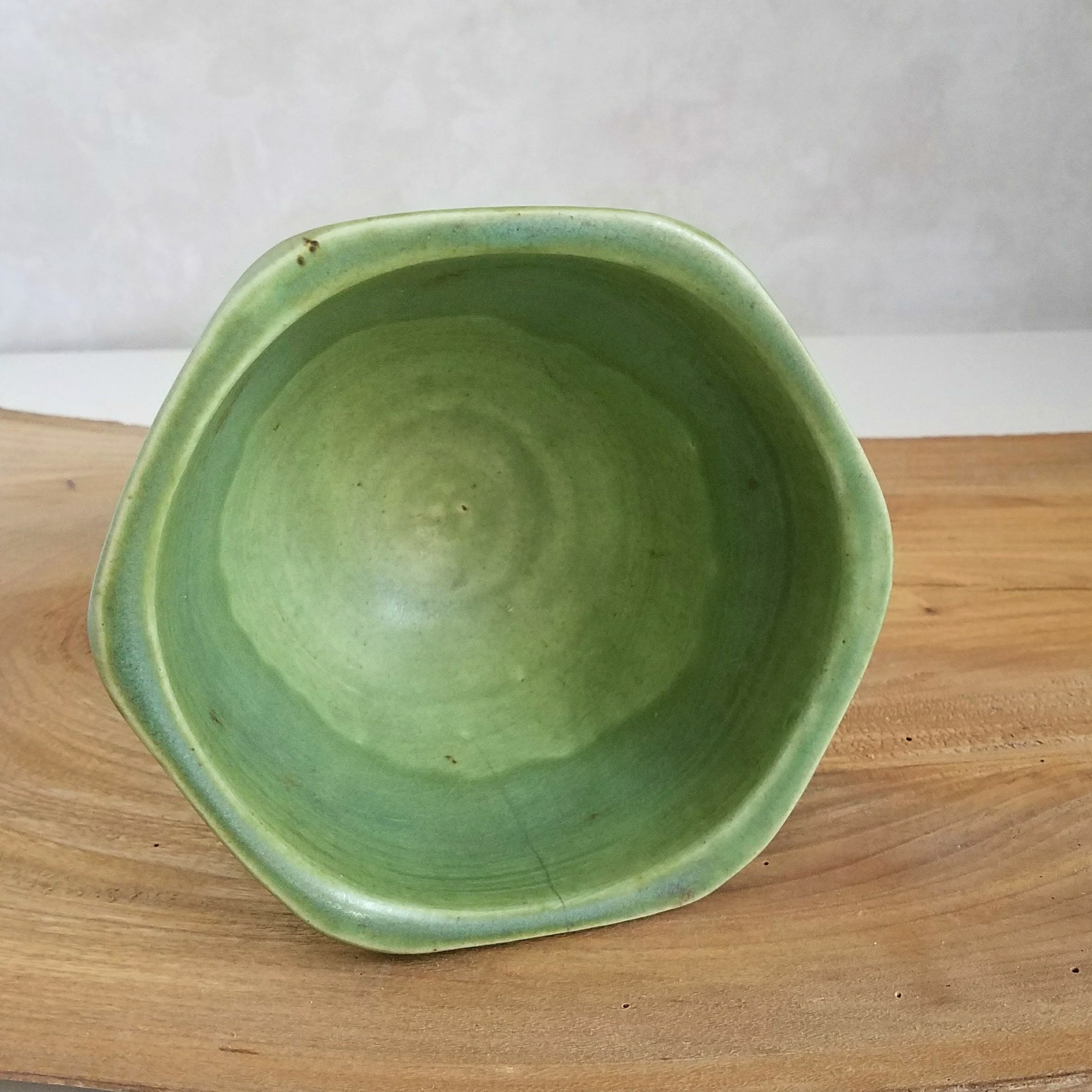 Rookwood Pottery Pedestal Bowl, Antique American Art Pottery 1910