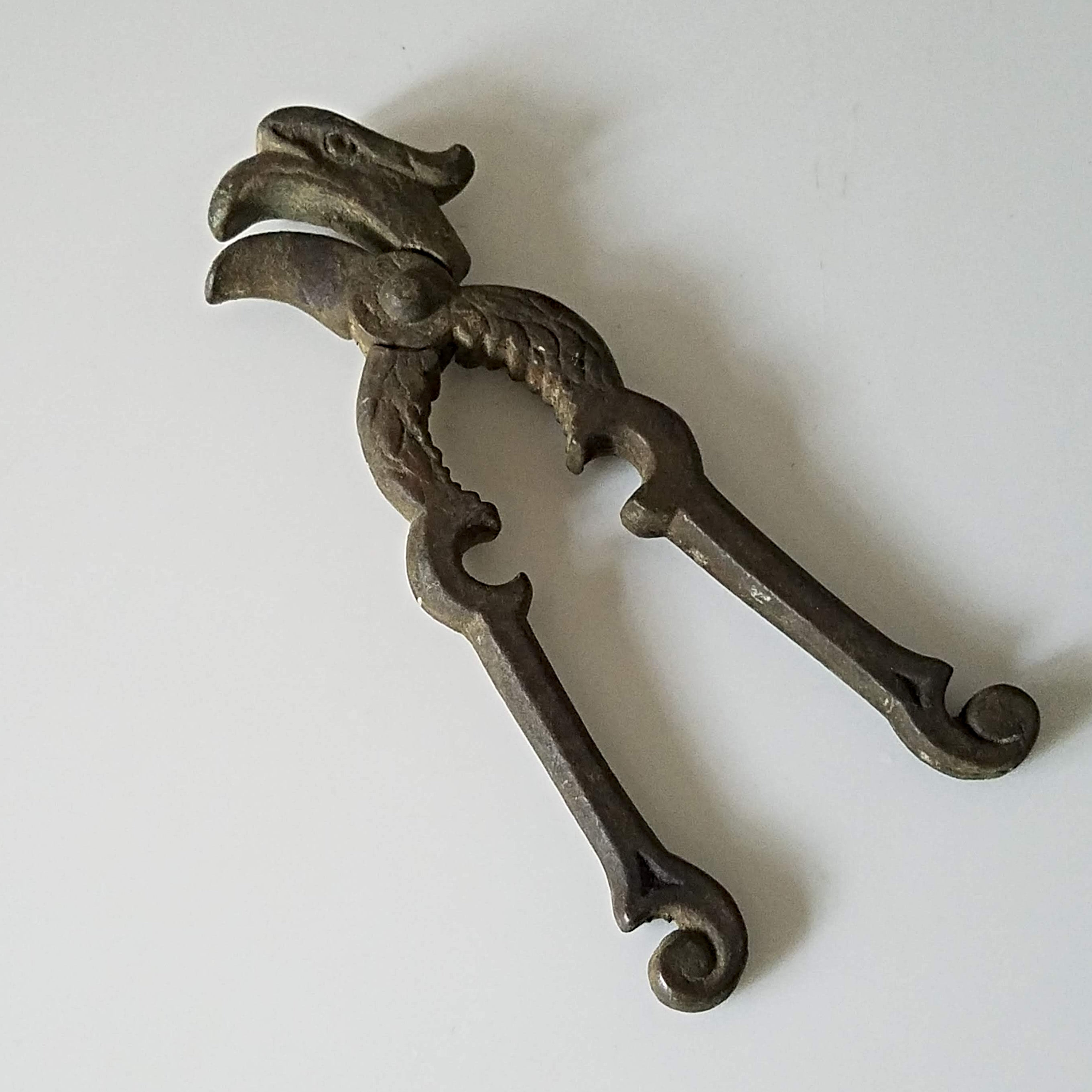 Antique Nut Cracker, Eagle Nutcracker Collectible Rustic Kitchen Tools